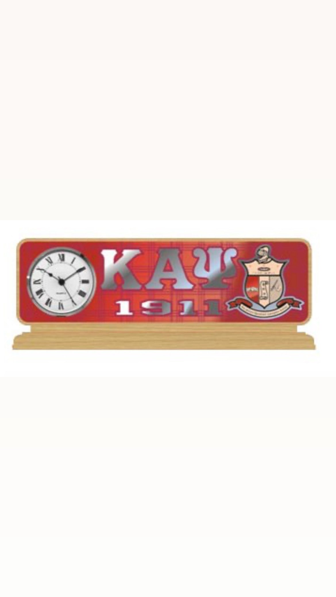 Kappa Desktop Clock