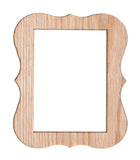 Wood Paddle Frame Scroll