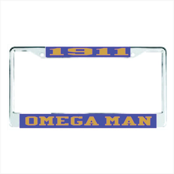 Omega Man Auto Frame Purple/Gold