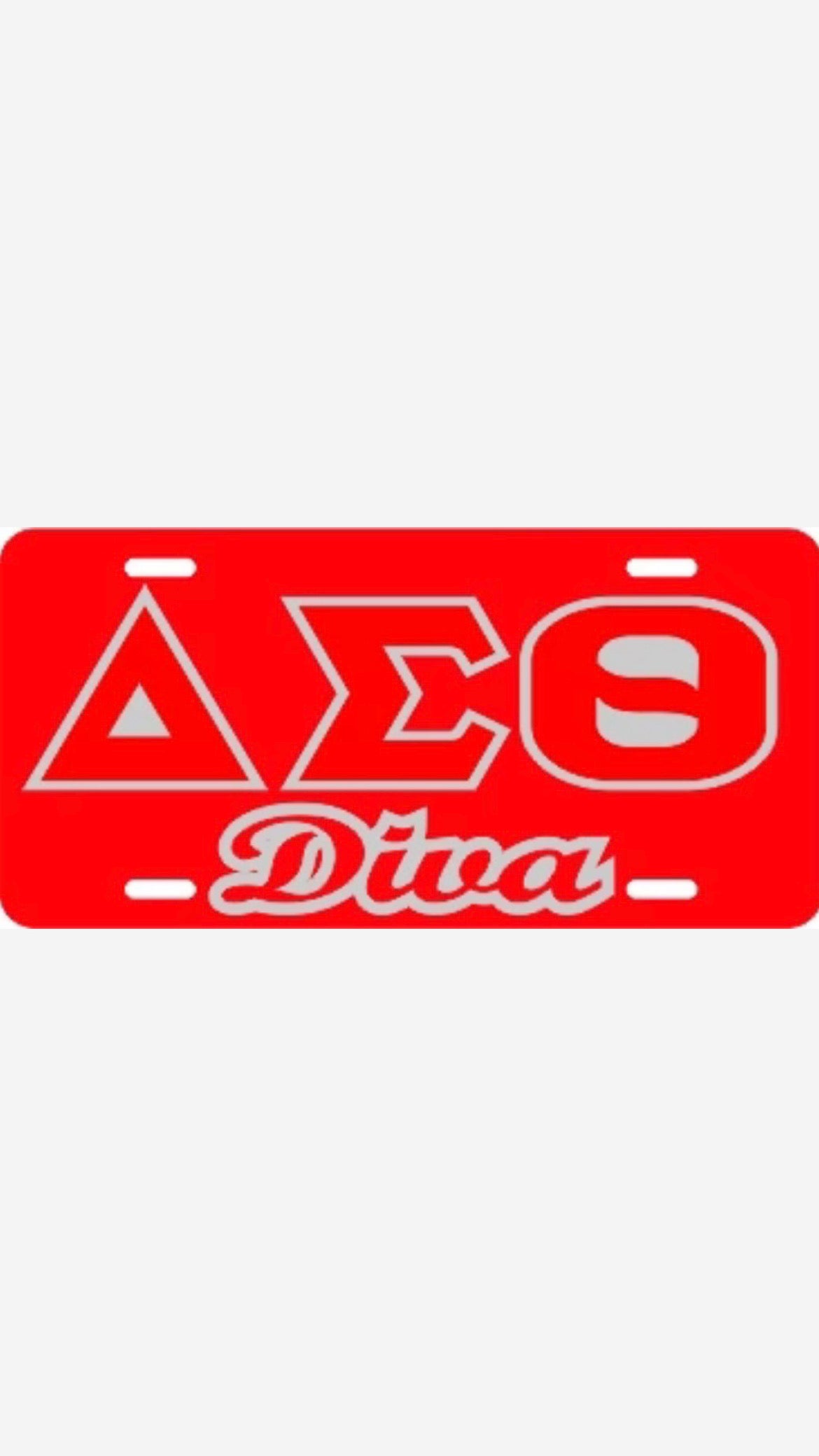 Delta Diva Tag Red/Red/Silver