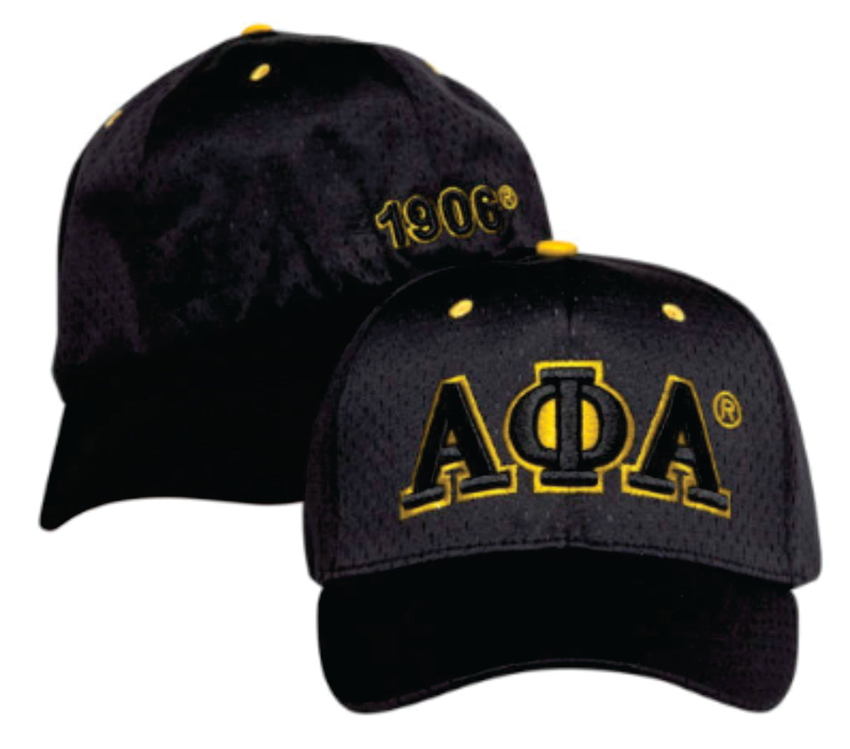 Alpha 3 Letter Mesh Cap