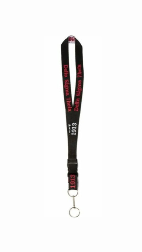 Delta Embroidered Lanyard