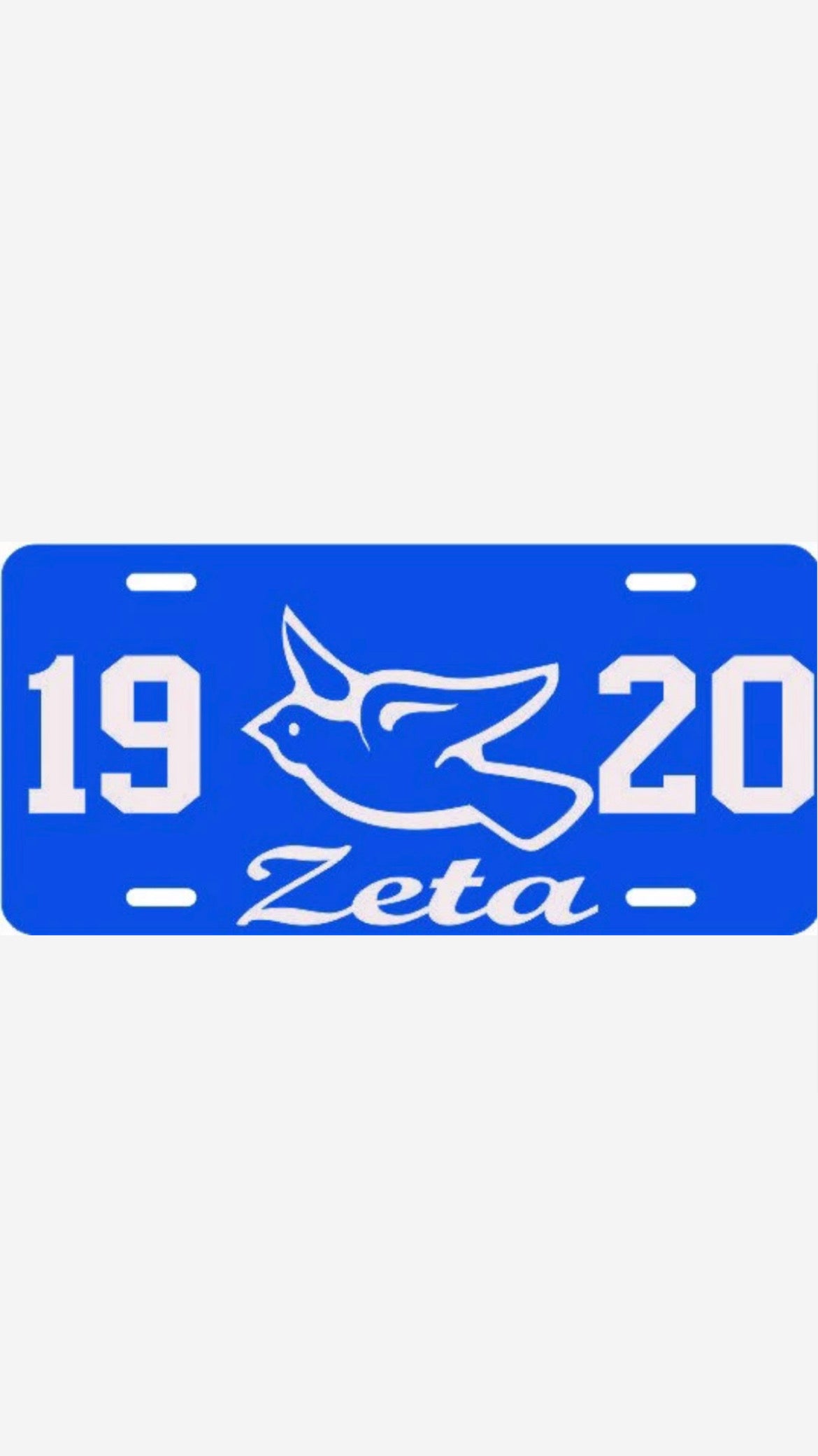 Zeta 1920 Dove Zeta Tag Royal/Silver