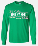 Alpha Kappa Alpha, NPHC, Greek Organization, Ladies, Sorority, Long Sleeve, Shirt, Paraphernalia