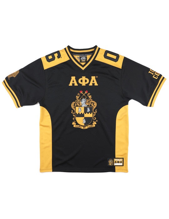 Alpha Embroidered Crest Jersey