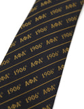 Alpha Letter Neck Tie