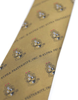 Alpha Emblem Neck Tie