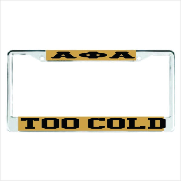 Alpha Too Cold Auto Frame Gold/Black