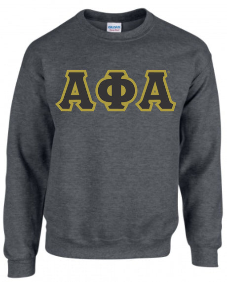 Alpha Phi Alpha, Crewneck, Sweatshirt, Paraphernalia, Fraternity, Men, NPHC Greek