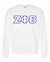 Zeta Basic Applique Crewneck