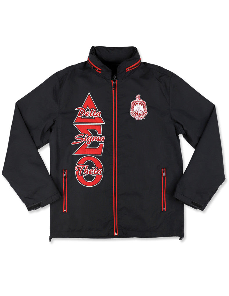 Delta Zippered Windbreaker