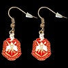 Greek, NPHC, Sorority, Jewelry, Earrings, Ladies, Fashion, Divine Nine, Delta Sigma Theta