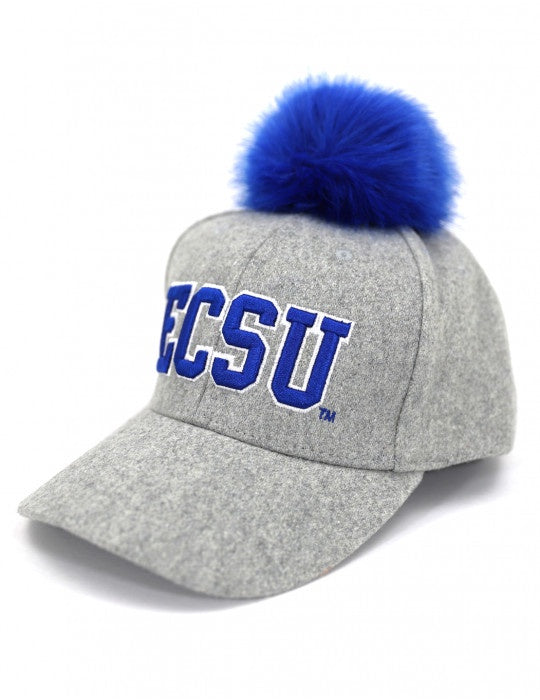 ECSU PomPom Cap