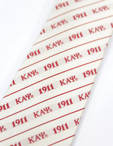 Kappa Letter Neck Tie