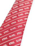 Kappa Letter Neck Tie