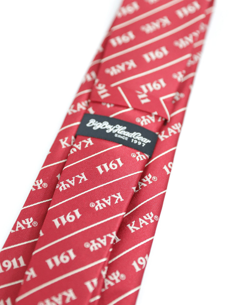 Kappa Letter Neck Tie