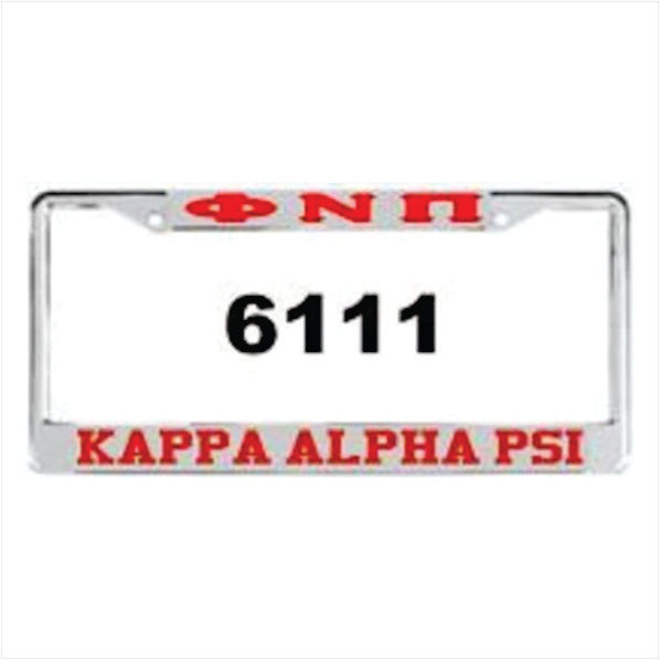 Kappa PNP Auto Frame Silver/Red