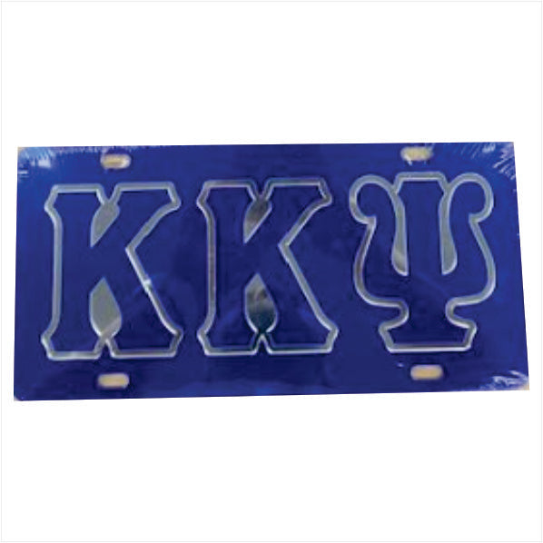 KKPsi Color Outline Mirror Auto Tag