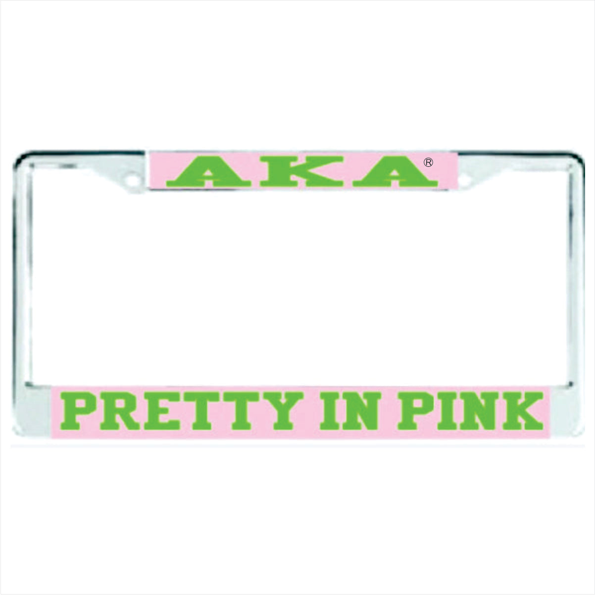 AKA Pretty In Pink Auto Frame Pink/Green