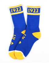 SGRho Knit Letter Socks