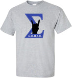 Sigma Letter Hand Sign Tee
