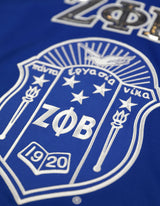 Zeta Embroidered Football Jersey