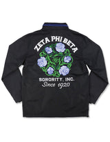 Zeta Zippered Windbreaker