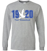 Zeta 1920 Dove Applique Long Sleeve Tee