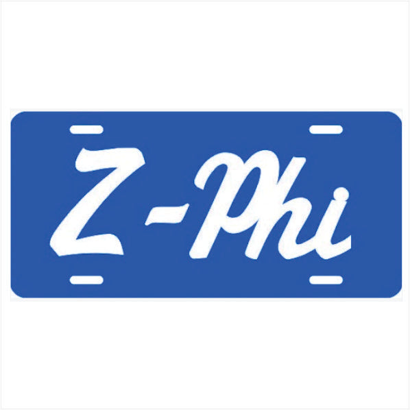 Zeta Z-Phi Script Auto Tag Royal/Silver