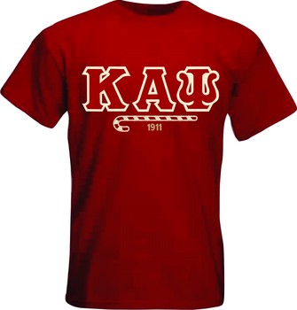 Kappa w/ Cane Applique Tee