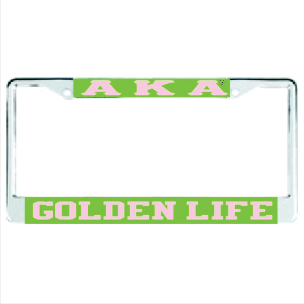 AKA Golden Life Auto Frame Green/Pink