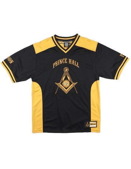 Mason Prince Hall Embroidered Crest Jersey