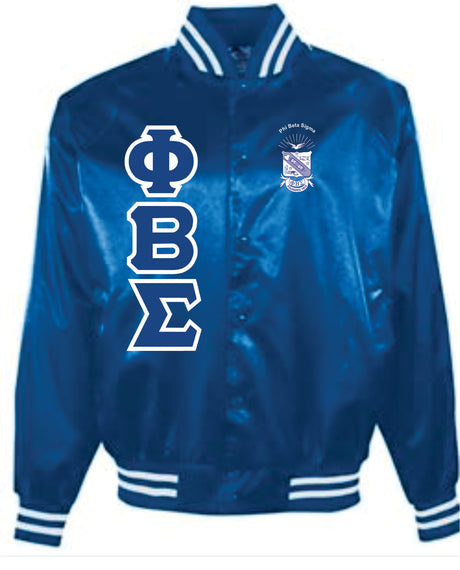 Sigma Striped Satin Jacket