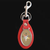 OES Leather Fob Keychain