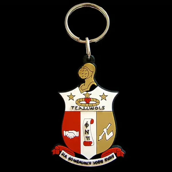 Kappa Shield PVC Keychain