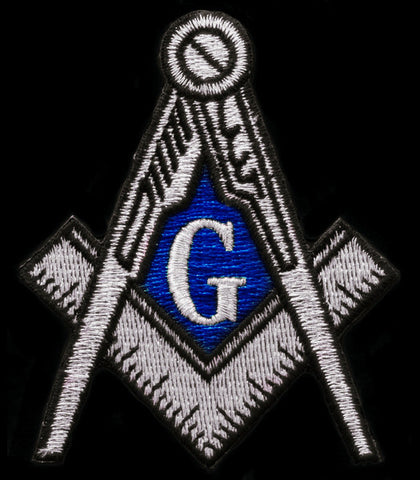 Masonic Silver Patch 12 Inch