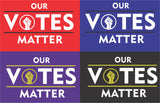 Mens Our Votes Matter Tee