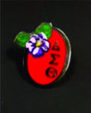 Delta Flower Lapel Pin
