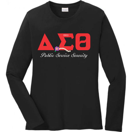 Delta Sigma Theta Greek Sorority Long Sleeve