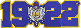 SGRho Crest Date Twill Patch