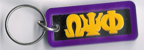 Omega Mirror Rectangle Keychain