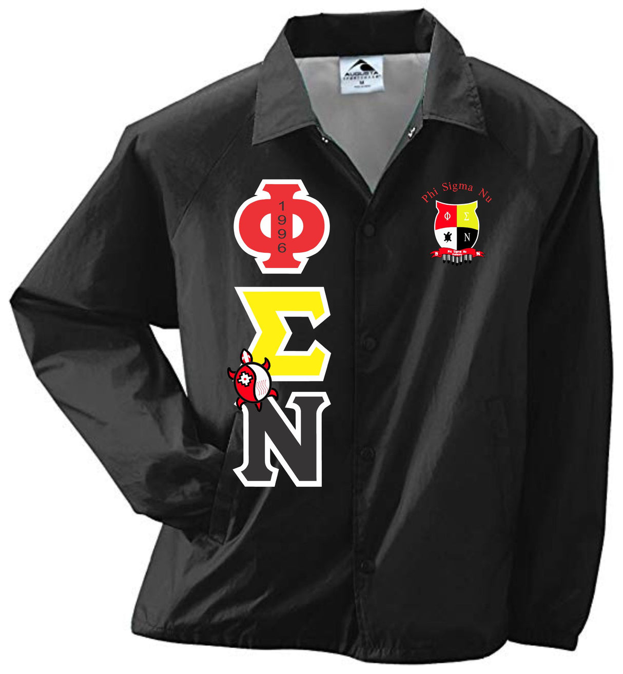 Phi Sigma Nu Crossing Line Jacket w/ Turtle