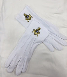 Mason Gold Emblem Gloves