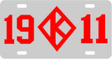 Kappa 1911 Diam K Tag Silver/Red