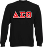 Delta Sigma Theta Greek Sorority Letter Sweatshirt