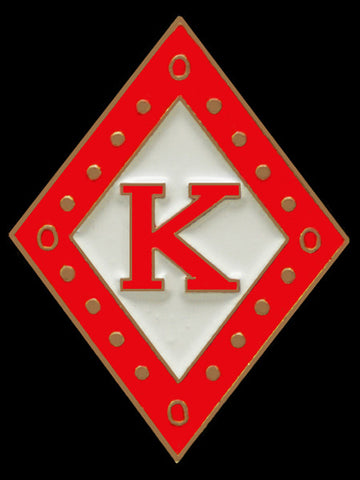 Kappa Diamond Lapel Pin