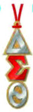 Delta Sigma Theta Greek Sorority Necklace