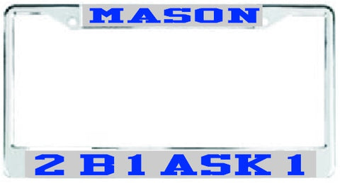 Mason ASK Auto Frame Silver/Royal