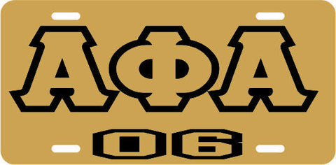 Alpha APA 06 Tag Gold/Gold/Black