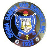SGRho Round Crest Pin